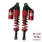 320mm 12.5 inch 7mm Spring Universal Motorcycle Air Shock Absorber Red Black