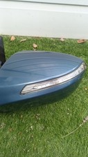 HYUNDAI I40 2012_2017 WING MIRROR PASSENGER LEFT SIDE NEARSIDE BLUE
