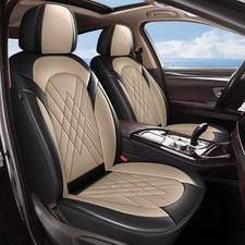 Car Seat Covers Full Set for Honda CRV CR-V 5 Seats Faux Leather Seat Covers