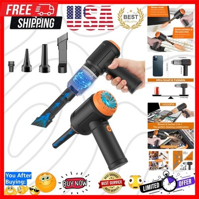 Air Duster - Computer Vacuum Cleaner - for Keyboard Cleaning- Cordless Canned...