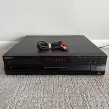Sony CDP-CE500 5 Disc CD Changer Player Compact Disc Carousel NO REMOTE TESTED