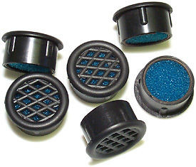 Uni Filter 1'' Air Box Filter Vents  Banshee Blaster Warrior Raptor YFZ (6 Units)