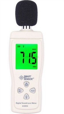 30~130 Dba Mini Sound Level Meter Noise Meters 35~130 Dbc Smart Sensor AS804 vc