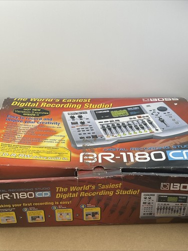 BOSS BR-1180 CD Digital Recording Studio Multi Track Recorder - Spares or Repair - Picture 5 of 19