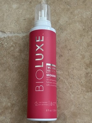 BioLuxe Volumizing Mousse with Keratin Complex 8 fl oz New!