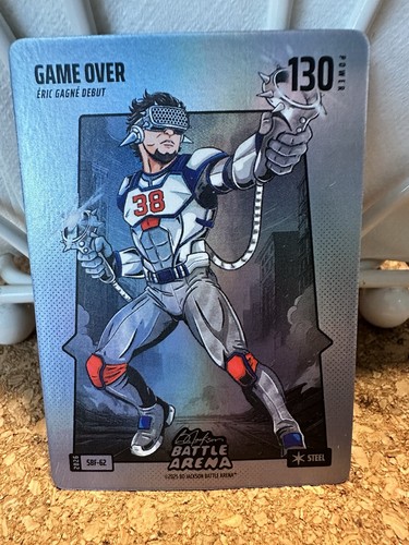 2026 Bo Jackson Battle Arena Silver Battlefoil Steel Game Over SBF-62