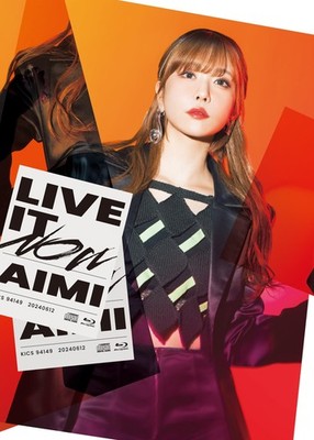(JAPAN) Album CD Aimi LIVE IT NOW [Limited edition] (CD+BD)