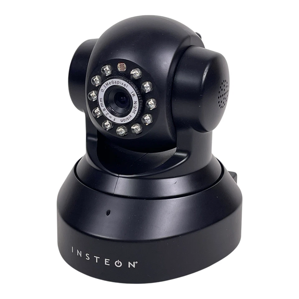 Cámara WiFi Insteon con inclinación panorámica y dispositivo de visión nocturna 46 75790WH nueva  Foto 3 de 4