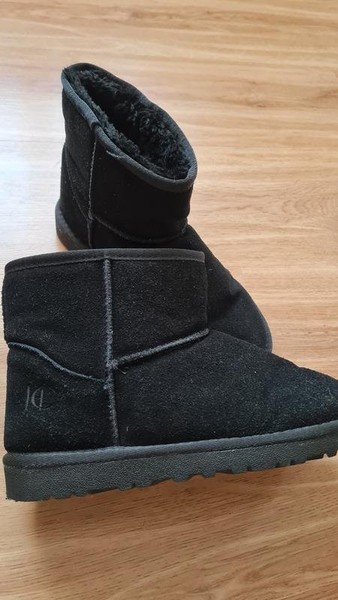Women Henry Cotton'S Uggs Black Suede 37