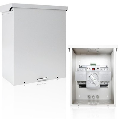 100 Amp 3P Dual Power Generator Automatic Transfer Switch, 120/240V Heavy Duty