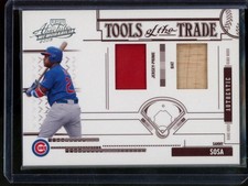 2005 Playoff Absolute Sammy Sosa Tools of the Trade Red /50 #TT-181