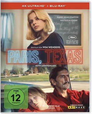 Paris, Texas (40th Anniversary Edition) (Ultra HD Blu-ray & Blu-ray) -   - (Ult
