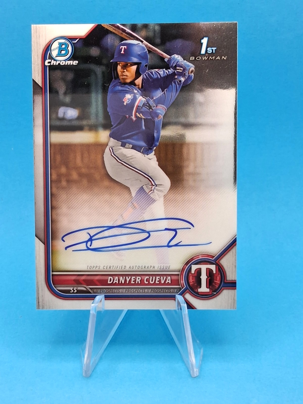 2022 Bowman Chrome Prospects #CPA-DCA Danyer Cueva AUTO