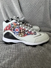 Nike Griffey 2 MCS Jackie Robinson Day HJ4509-001 Baseball Cleats Mens Size 10