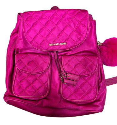 Michael Kors Fuchsia Backpack Abbey leather backpack Michael Kors Pink in Leather - 40693018 main image 3