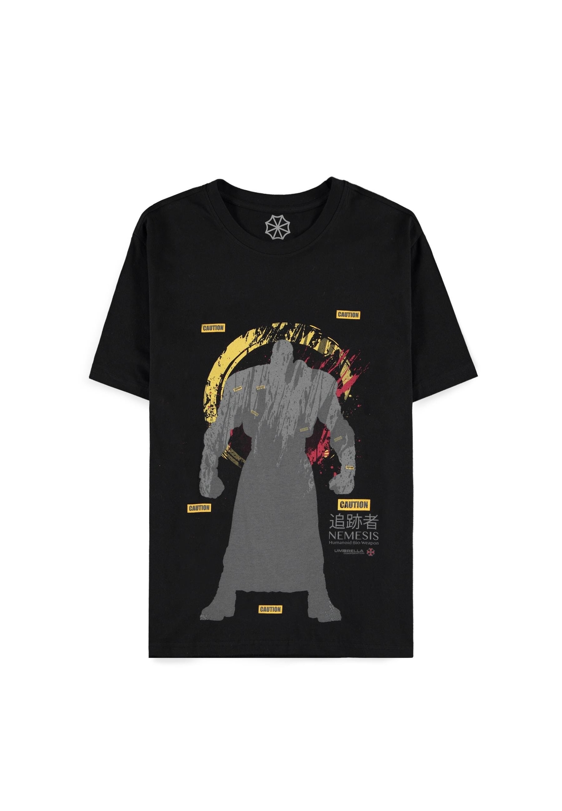 Resident Evil - Мужская футболка с коротким рукавом черного цвета