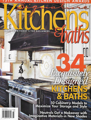 Signature Kitchens Baths Magazine Traditional Contemporary Designers 2013