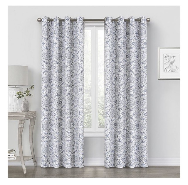 Design Solutions Quinn Total Blackout 50 X 84 Grommet Panel Curtain Design Solutions Quinn Total Blackout 50 X 84 Grommet Panel Curtain