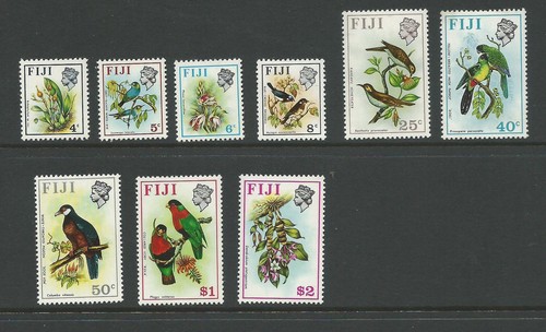 1971 Birds & Flowers Part set of of 9 to $2 Complete MUH/MNH as Issued