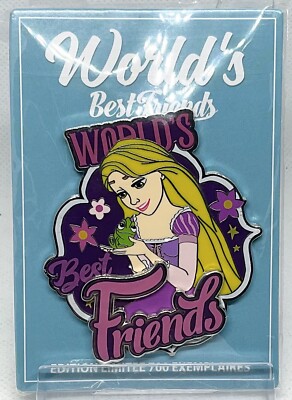 Disney DLP 2019 World s Best Friends Tangled Rapunzel & Pascal LE 700 Pin