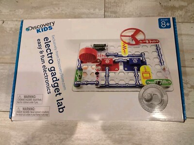 Discovery Kids Electro Gadget Lab With Project Manual, New, Sealed