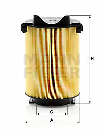 Mann-Filter C 14 130 Air Filter for, Audi, Seat, Skoda, VW