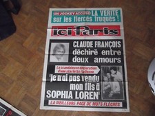 CLAUDE FRANCOIS AFFICHE ICI