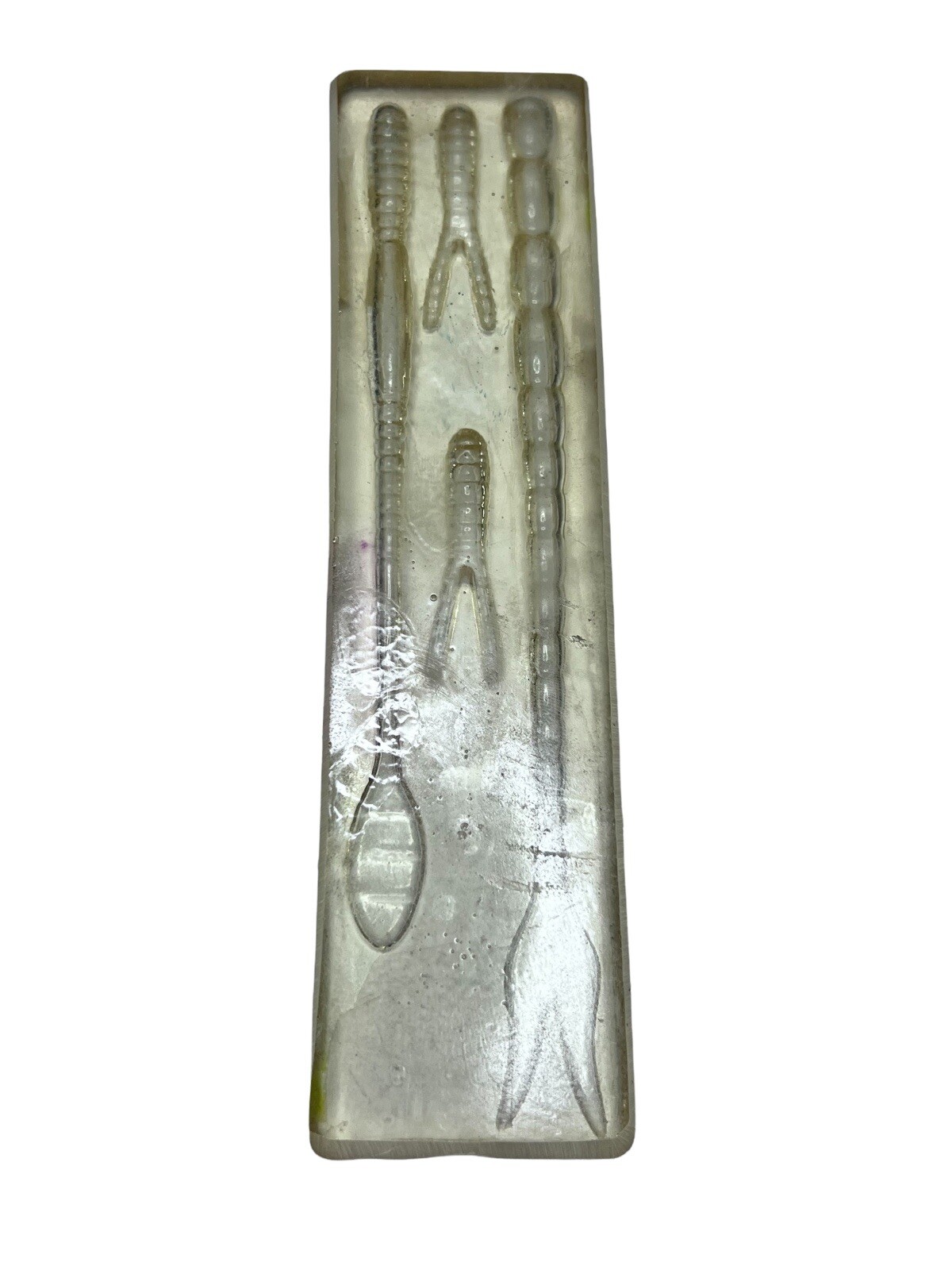 Vintage OnePiece Open Pour Fishing Lure Mold MF Manufacturing