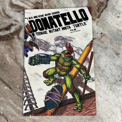 DONATELLO Micro Series 1 Teenage Mutant Ninja Turtles Mirage Studios 1986 TMNT