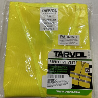 Yellow Safety Security Visibility Reflective Vest for Construction, Traffic 