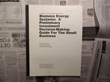 Biomass Energy Systems - US Department of Energy - TVA - 1995