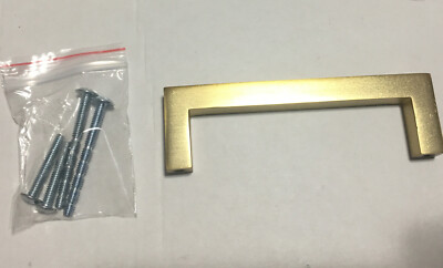 Solid Square Cabinet Bar Pull Handles By GlideRite Hardware