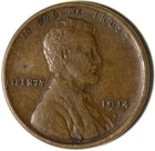 1914-S Lincoln Wheat Cent Penny B039