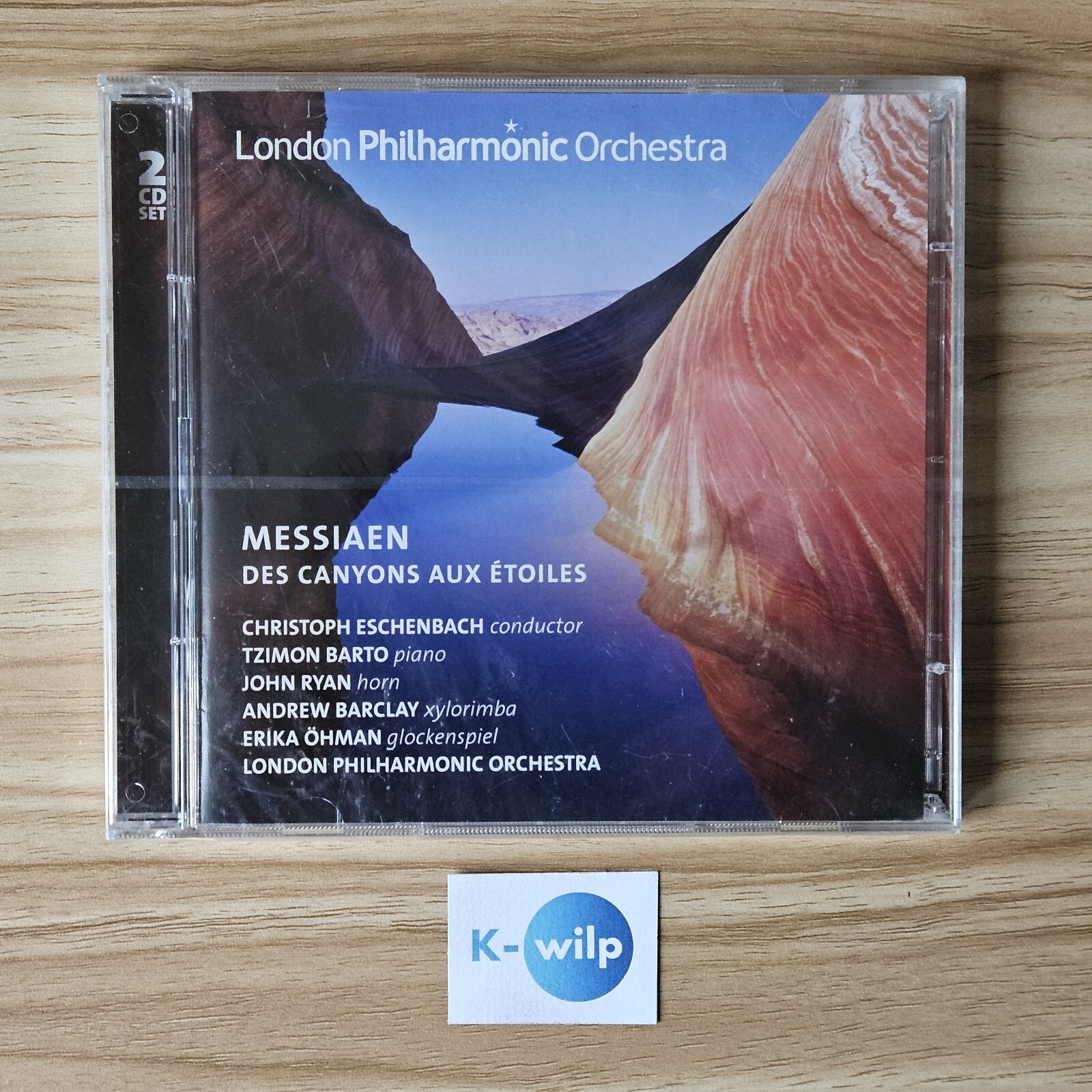 Messiaen Des Canyons Aux Etoiles London Philharmonic Orchestra CD Album New