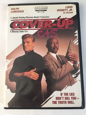 Cover-Up DVD Dolph Lundgren Ships  Same Day With Tracking