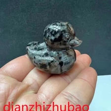 1pc Natural yooperlite Duck Quartz Crystal Carved Reiki Healing random