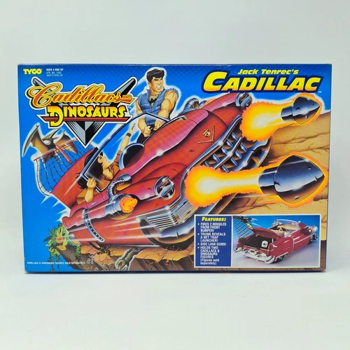 Vintage 1993 Cadillacs and Dinosaurs Jack Tenrec's Cadillac Toy New Sealed