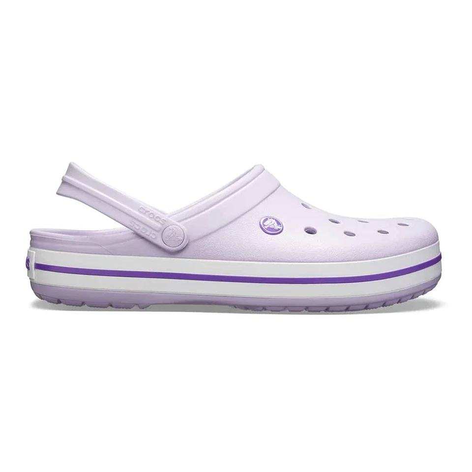 Crocs Crocband Clogs - Lavender/Purple - Unisex - Genuine