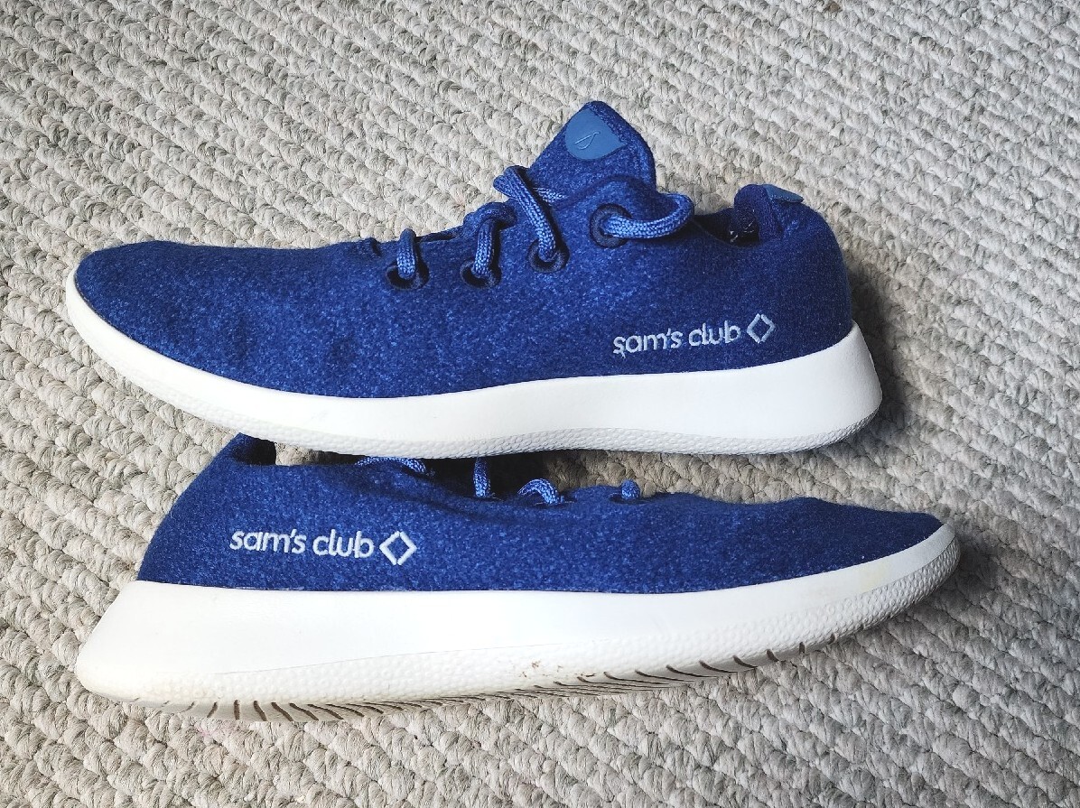 Allbirds Wool Runners Sam\'s Limited Edition Men\'s Size 11 Blue Sneakers NEW Allbirds Sams Club Exclusive Wool Runners Mens Size 11 Blue  main image 3