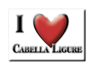 Cabella Ligure Magnet (AL) - Piedmont Fridge Magnet Souvenir Italy Gift