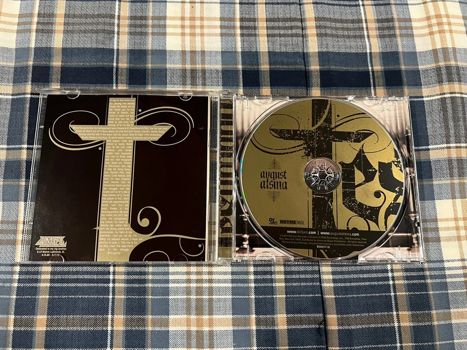 Testimony August Alsina CD Deluxe Edition Foto 3 de 4