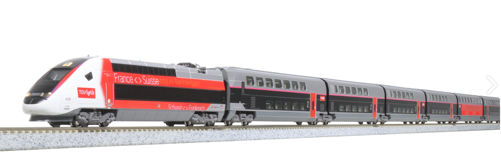 【新品未開封】KATO 10-1762 TGV Lyria Euroduplex Kato 10-1762 TGV Lyria Euroduplex 10 Cars - N | eBay