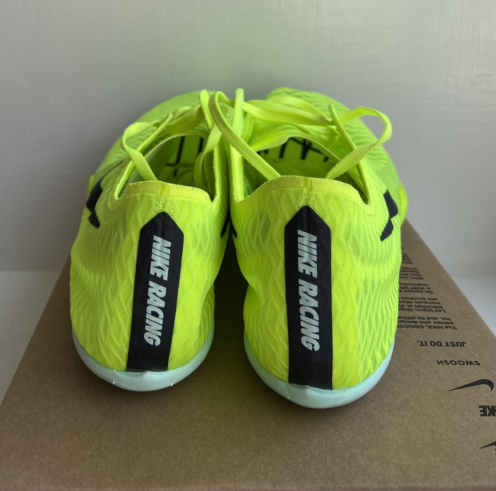 Nike Zoom Mamba V Track Spikes Running Shoes Volt Black DR9945700 Mens