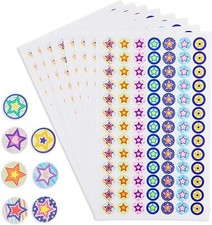 2730 Teacher Stickers, Small Reward Stars for Kids, Students 91 x 30 Sheets 