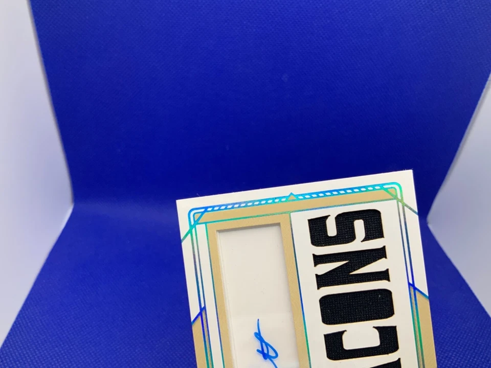 2021 Panini National Treasures Sage Surratt 2 CLR Patch RC Auto Booklet /10 - Image 4 of 4