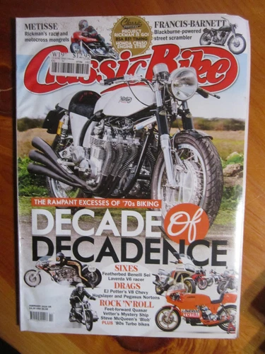 MAGAZINE THE CLASSIC BIKE FEBRUARY 2016   GREAT  ******   MUST SEE