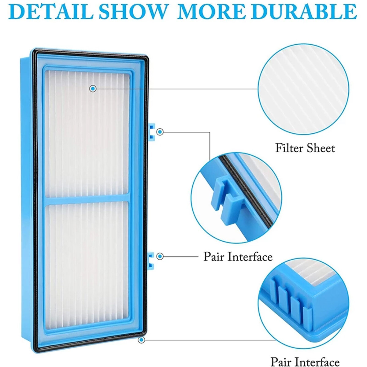HEPA Filters Carbon Booster Sheet HAPF30AT for Holmes AER1 Air