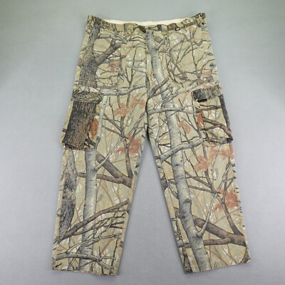 Vintage Hunting Pants Mens 44x30 Skyline Camo Apparition Hunting