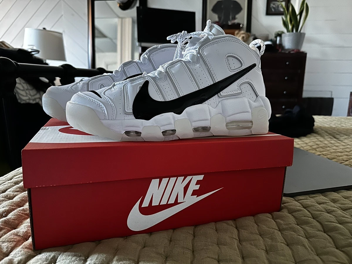 Custom Nike Air More Uptempo Love White Red For Sale – Sneaker Hello