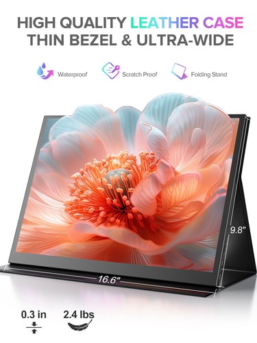 EVICIV 18.4" 4K Portable 3840*2160 UHD IPS LED Monitor Video Audio HDMI Input US - Picture 4 of 21